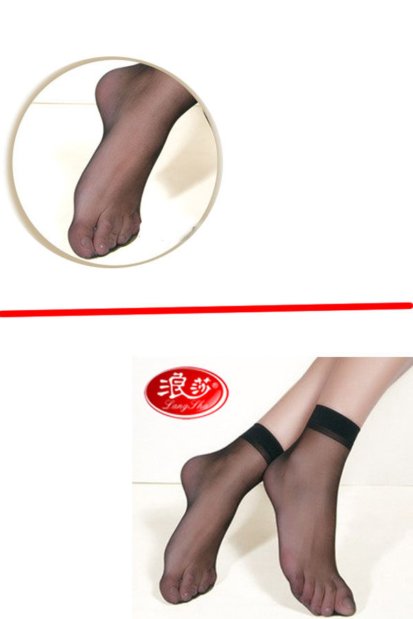 厂家批发正品浪莎丝袜薄款 水晶丝袜 短袜