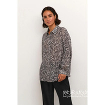 UK 07 30 Famous Brand NEXT Womens New Lapel Spotted Long Sleeve Comfortable Shirt