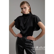英国09 25 名品KM 女装新款 时尚设计深色舒适百搭小衫