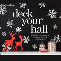 New Year Christmas decoration gifts wooden three-dimensional reindeer ornaments Childrens room shop party holiday decorations shop