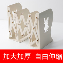 Retractable bookstand Creative bookshelf Easy table Students use book-clip books to fold in and out of books by books