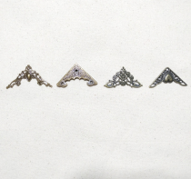 junk journal hand book decorative metal flower sheet handmade book album cover cloth box carton box corner