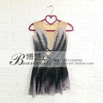 Boyi professional customized figure skating clothing Children adult competition performance grading skating dress A1227