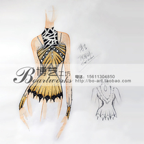 Boart Specialties Tailored Art Gymnastics Clothing Children Adults Artistic Gymnastics Competitions Performance Skirts D7011