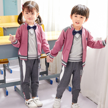 Kindergarten Garden Clothes Spring and Autumn Clothes Cotton Childrens Sports Set Primary School Uniform Teachers Spring and Autumn Class Clothes Customization