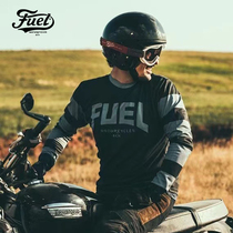 (FUEL) Spain imported retro tide brand black ash breathable quick-drying sunscreen cycling clothing