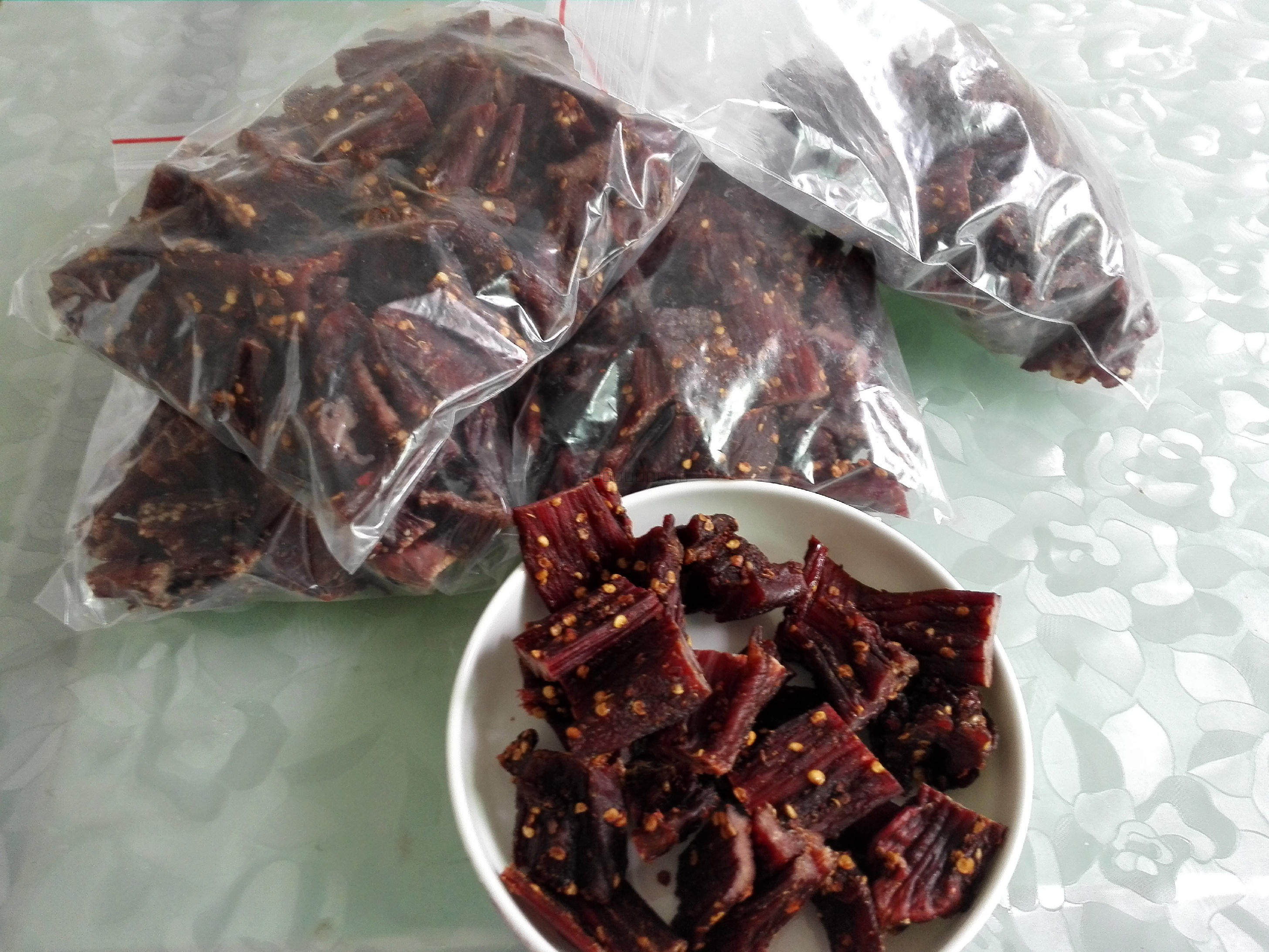 手撕风干耗牛肉干九寨沟藏区特产散装500g装