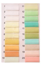 South Korea Import Fabric Agronomia Korean suit Horse face Peppleskirt fabric wide 110cm-half-meter price 1-20 Number