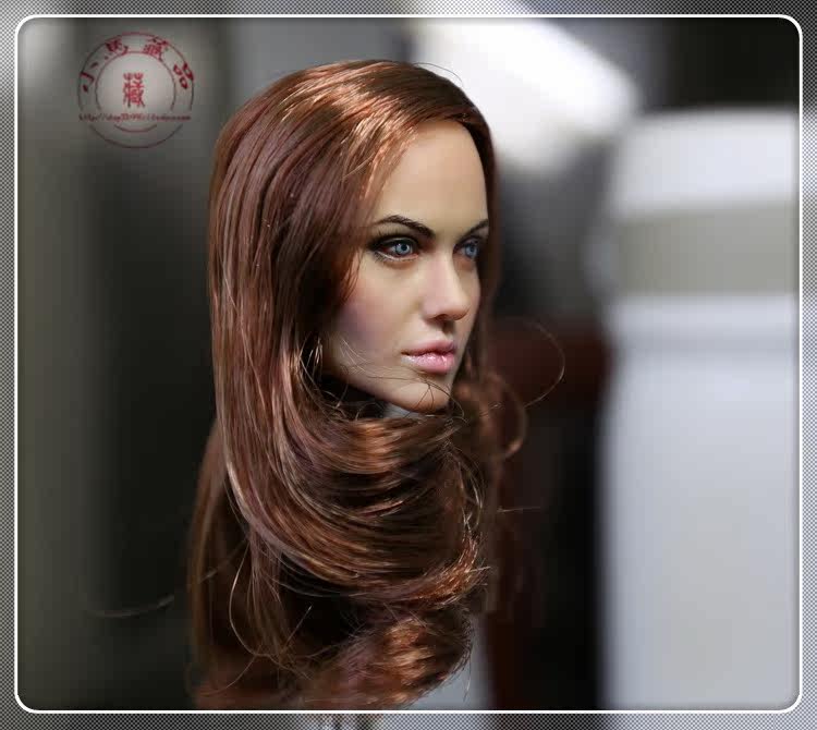 【小马藏品】cgl t-10 1/6 安吉丽娜朱莉头雕 性感美女头雕 现货