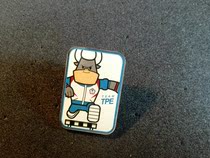 Universiade Badge Chinese Taipei Chinese Taiwan Universiade Badge Mascot Track and Field Hurdler Badge