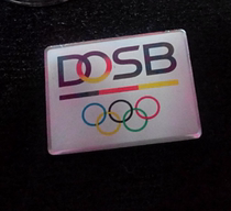 Olympic badge 2014 German Olympic Committee badge German NOC badge