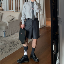 GAHKSTUDIO simple joker spring summer handsome suit shorts