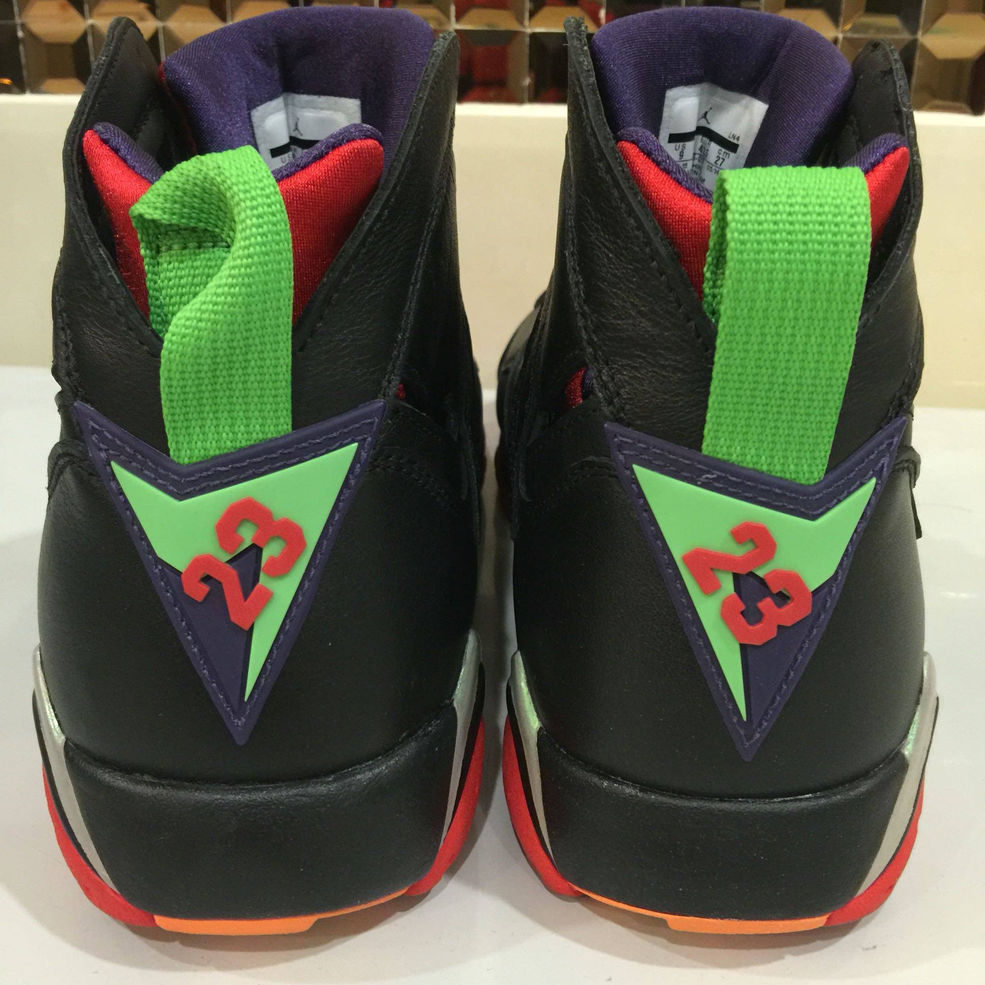 【sms】air jordan 7 marvin 乔7 aj7 马丁 黑红 304775-029