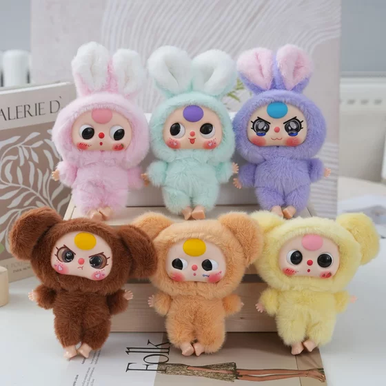 New style of gum-encapsulated baby three-year-old little rabbit plush toy pendant cute children's gift doll doll doll
New style of gum-encapsulated baby three-year-old little rabbit plush toy pendant cute children's gift doll doll doll