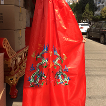 Cloister Dragon Robe Double Dragon 1 m 5 Embroidered God Robe Patron Songphoenix Dresses Dragon Phoenix Dresses Buddha Dressed in a Shoulder Cape