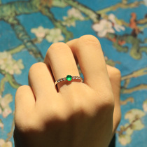 (Fu Hall) Circle 12 (Healing Department-Energy Ring) Independent and Glorious Glass High Ice Ring