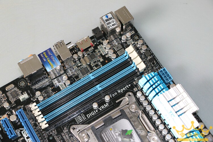 全新华硕 p9x79 2011针 x79主板 四通道 支持e5-2670 3960x 秒pro_双