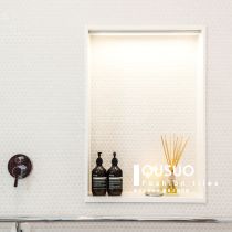 Round mosaic ceramic background wall Modern simple bathroom parquet tiles custom kitchen wall stickers tiles