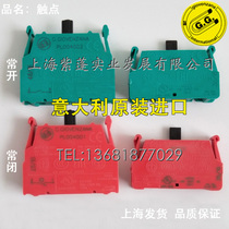 Italian GG flashlight switch button box fittings contacts normally open PL004002 normally closed PL004001