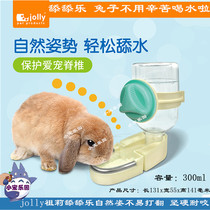 Jolly rabbit licking the Lego Drinking water dispenser 300ml suitable for juvenile aged and lumbago Rabbit Rabbit
