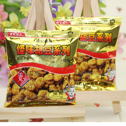 重庆特产渝兄怪味胡豆散装称重500g 休闲零食