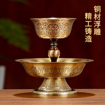 Supply cup cup small copper cross sculpture blossom cocktail for glass tabletop decoration for a cup