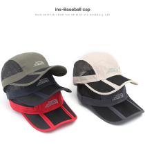 Hat Mens Summer Thin Shade Duck Tongue Cap Outdoor Speed Dry Hat Woman Casual Breathable Sunscreen Fishing Sun Baseball Cap