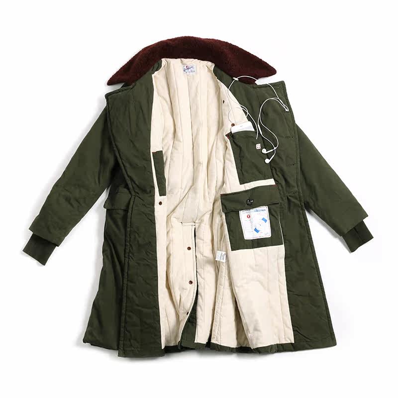 vintage&republic 国棉壹厂 parka 65 海虎绒军大衣 vr16507