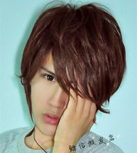 Yi Xin Yi Yi Yi Yu Hai Японский красивый кумир прическа горячий рулон парик мужские волосы модель модные волосы 8081