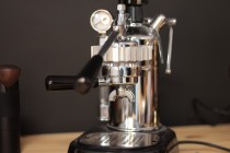 La Pavoni La Pavoni pressure Bar coffee machine brewed head cooling wing
