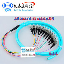 Hot sale new original Kaiteda 12-core ST multi-mode 10 gigabit pigtail fiber jump cable telecom class 1 M 5