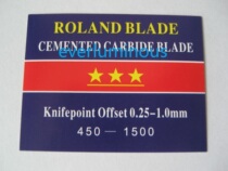 Imported roland engraving knife roland roland engraving machine domestic engraving machine universal engraving knife imported knife head