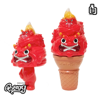 (Bang)Spot TOONPAWIT COCONE Monster cone limited edition hand-made tide play SOFUBI