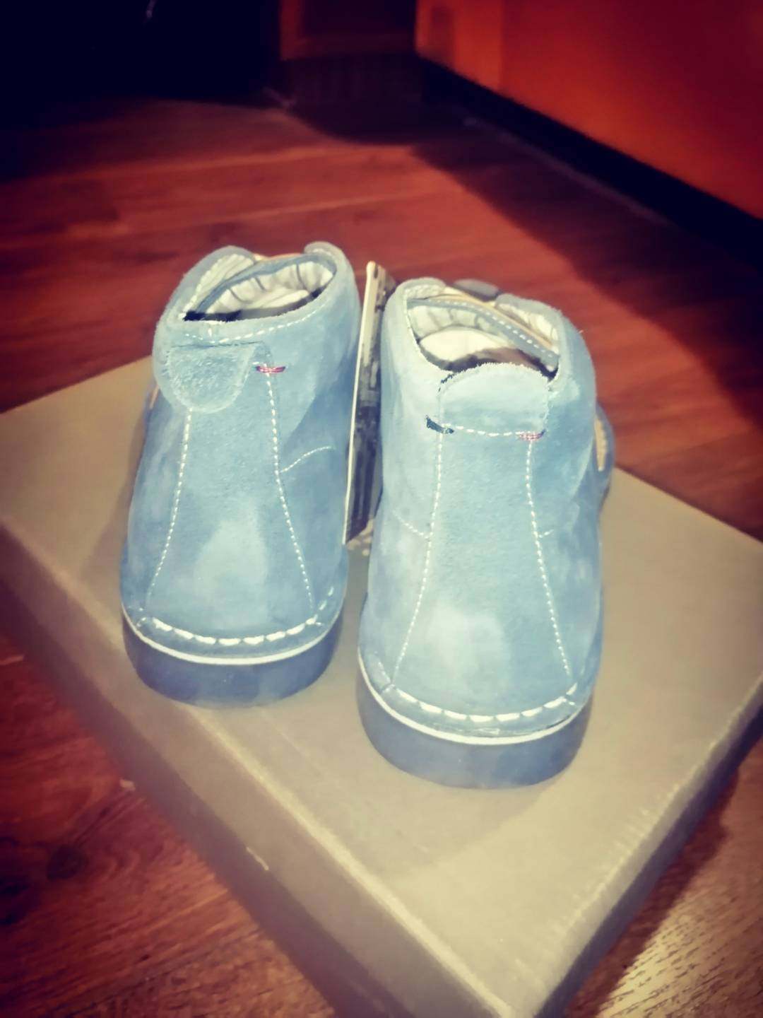 xantholite男士靓丽蓝色牛皮鞋子(极品意大利产,特卖场调价捡漏咯,120