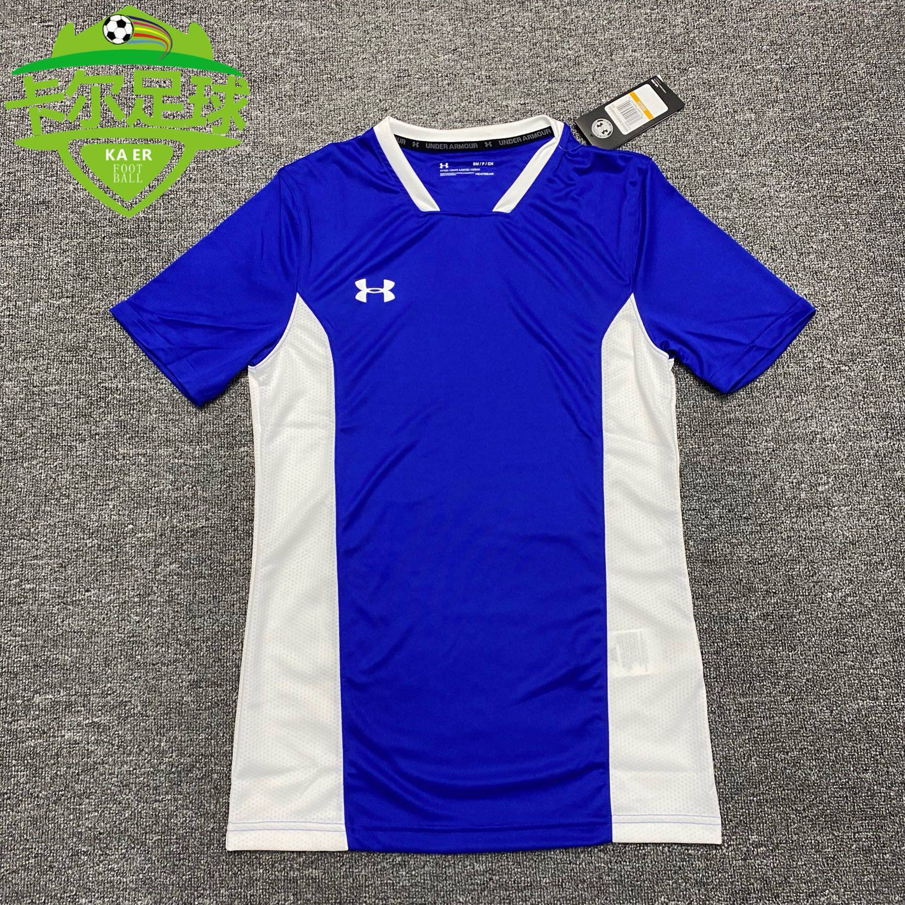 Under armour, спортивная футбольная футболка для отдыха для тренировок, для бега 