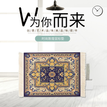 Dunhuang mouse pad Turkish Middle East carpet mouse pad Persian literature and art national style coffee pad Tourist souvenir