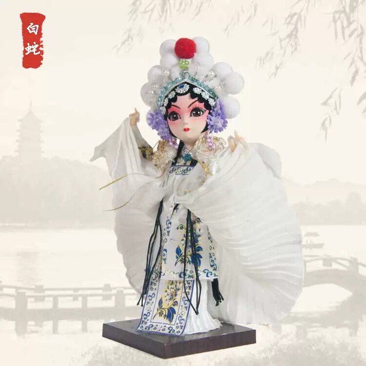 唐人坊絹人娃娃京劇楊貴妃人偶手工藝國粹禮品送外國友人非遺特色