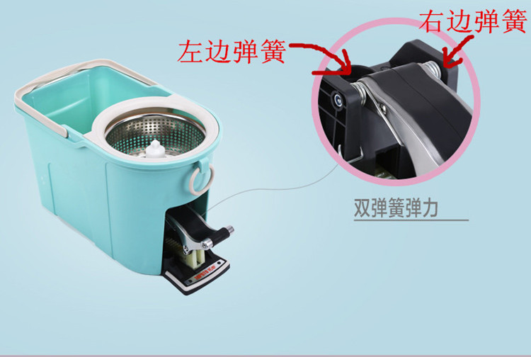 旋转拖把弹簧拓扑拖布墩布桶踏板脚踏扭簧拓朴好神拖配件回力弹簧