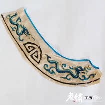 Bao Lao handmade old embroidery Old embroidery pieces Old embroidery products Old embroidery jewelry Old embroidery original dragon embroidery pieces