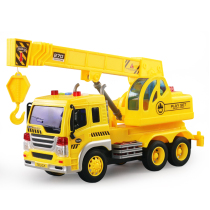 Music crane large engineering truck crane crane 3 baby boy children toy car boy Car 1-6 years old