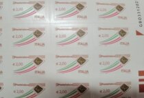 Italy stamps new 3 9 Euros (can send 50 gr letter to China)