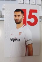 Gonalons France Sevilla 18 19 Official White Card for the season