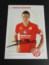 Busman France Mesmeine Inz official pro-pen signing card