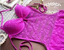 European and American high-end mesh hollowed-out one-piece swimsuit sexy gathering slimming womens swimsuit