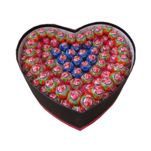 99颗真知棒棒棒糖心形礼盒