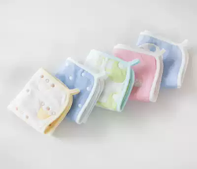 5 cotton gauze baby handkerchief cotton Children square towel handkerchief baby saliva towel baby square towel