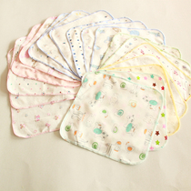 Paded eggs baby baby cotton knitted cloth handkerchief wash towel mouth towel grinding hair small square towel