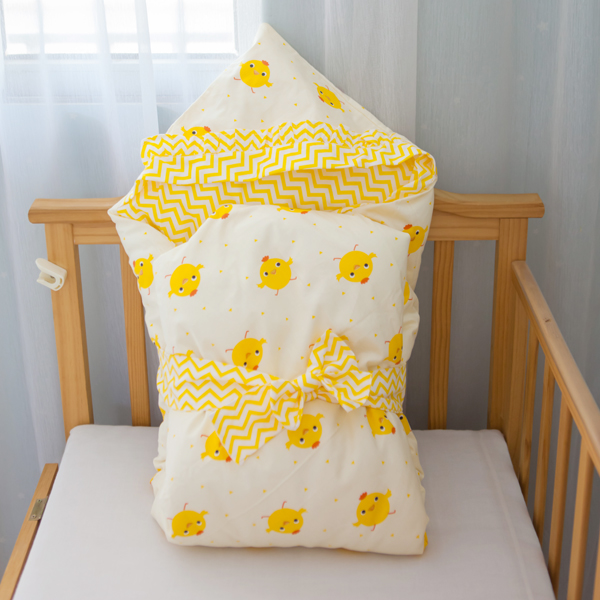 Baby hug by newborn autumn and winter pure cotton baby bag blanket cotton liner can be detached with cap bag quilt