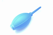 High level eco-friendly gas blown soft silicone gas blow big horn blowing dust ball washing ear ball leather blown gas drum leather tiger