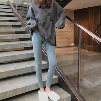 Song Zhengen 2022 autumn winter new high waist elastic body swarm with underpants woman Korean version outside wearing gush skintight and skin-tight underpants